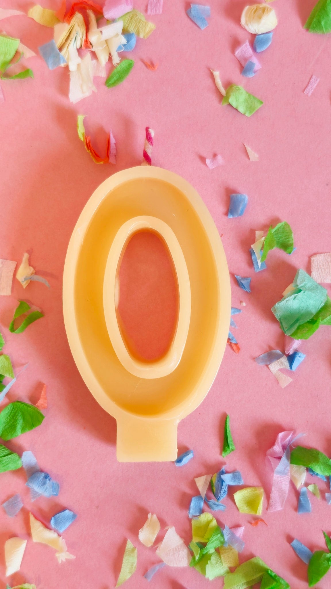 Beeswax Birthday Number Candle - unscented πβ¨
