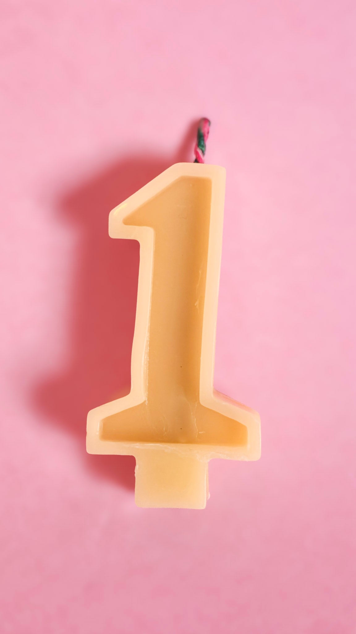 Beeswax Birthday Number Candle - unscented πβ¨