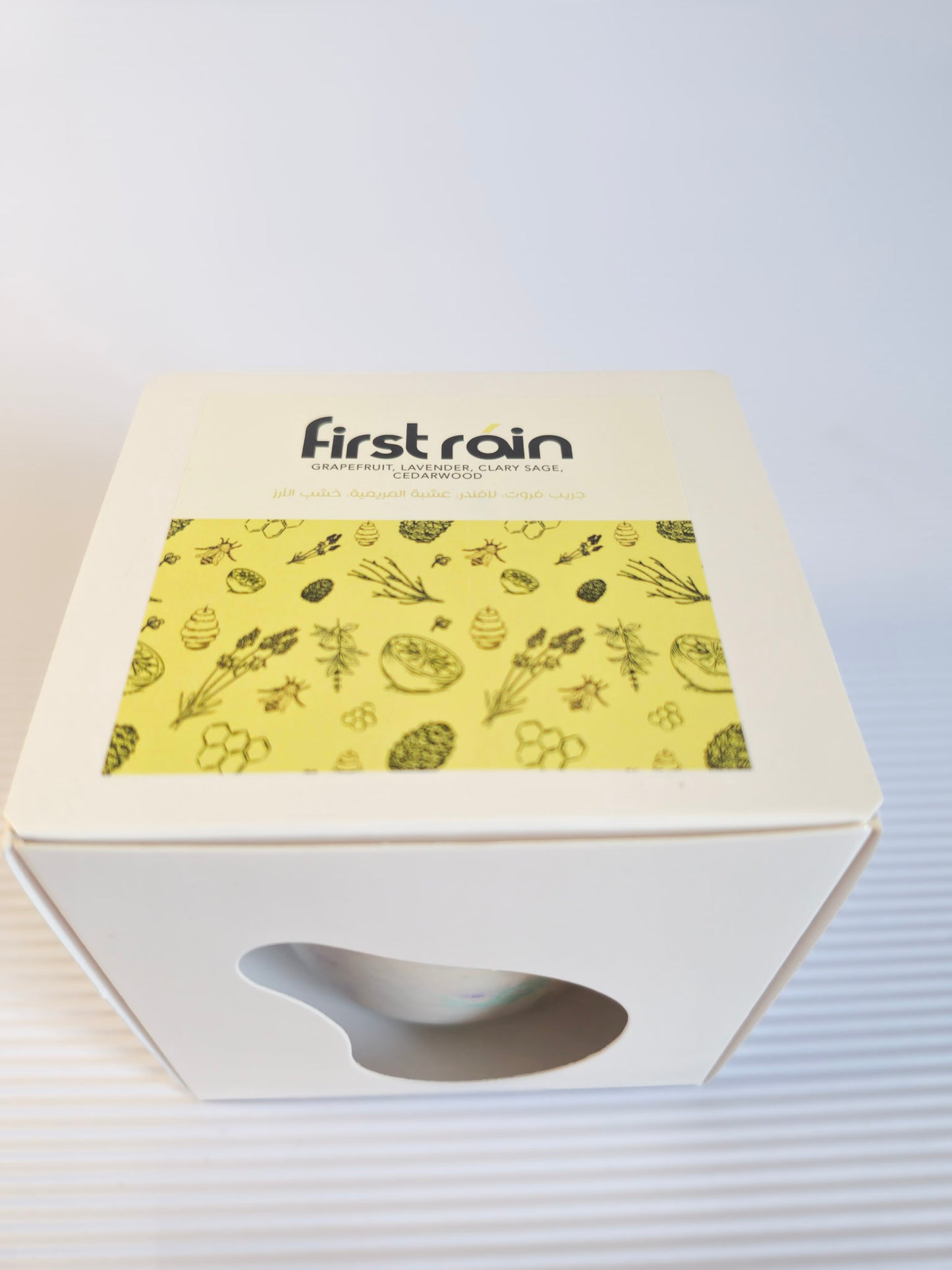 small first rain candle