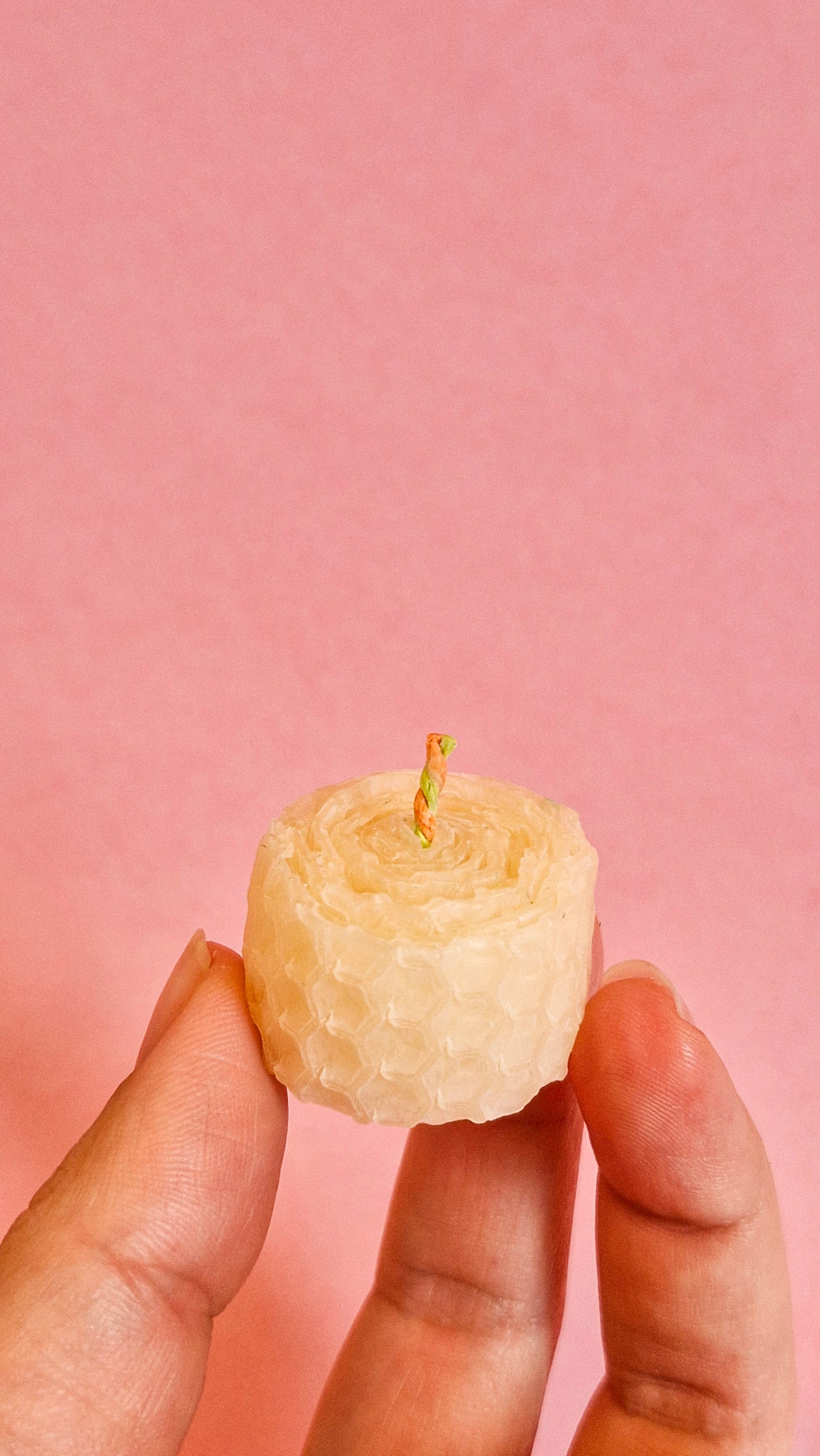 Beeswax Tealight Candles – Pack of 10 (Unscented) 🕯️✨