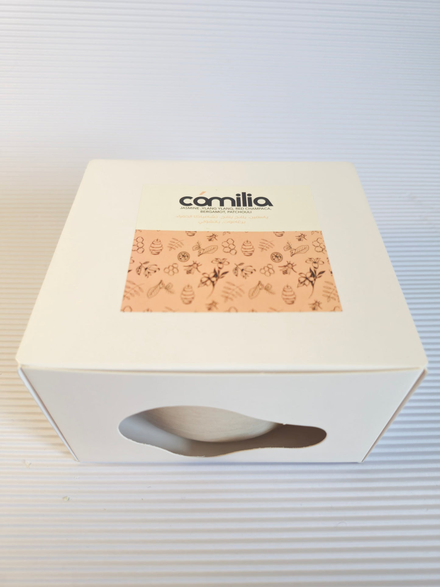 big camilia candle box