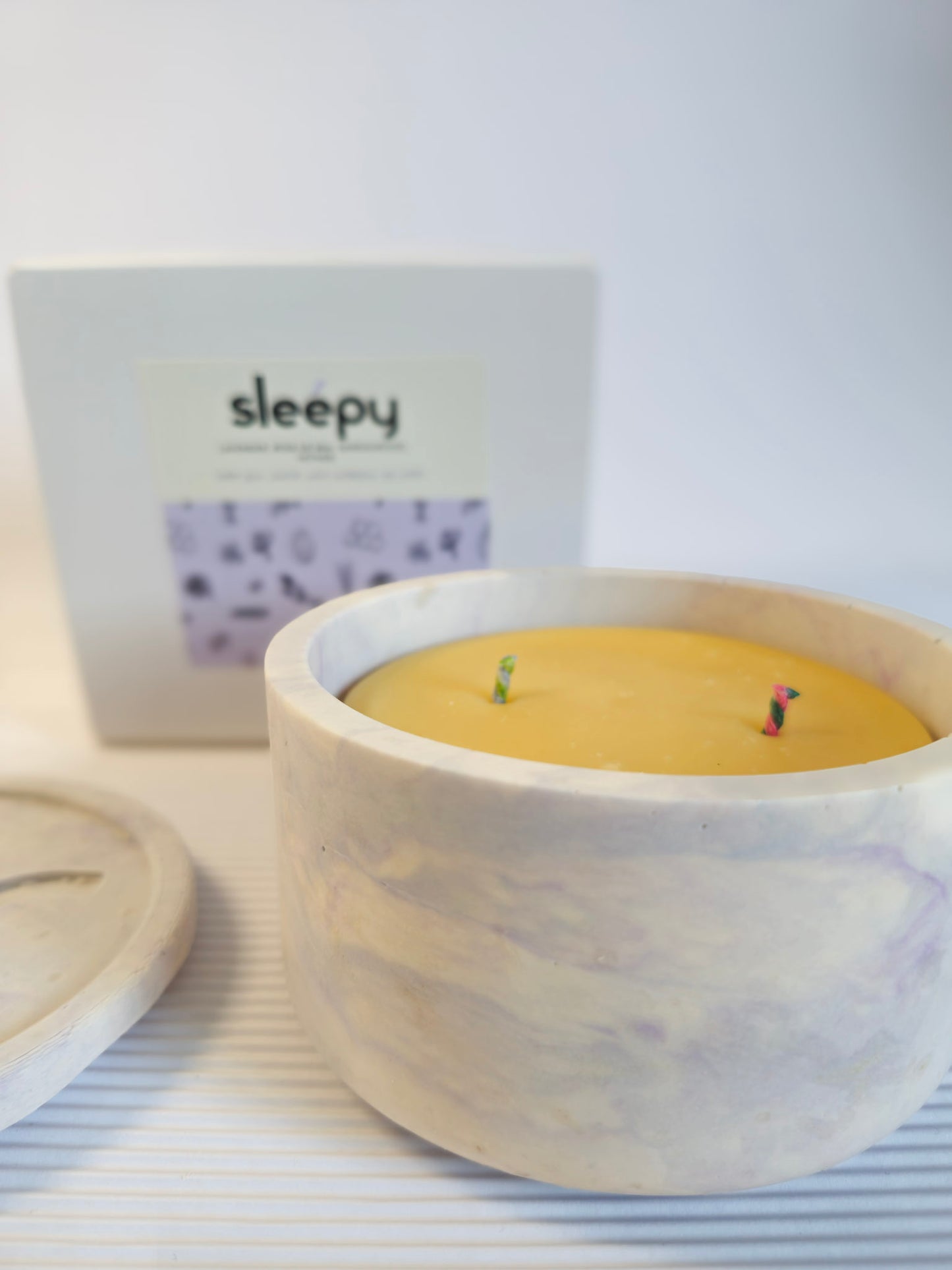 big sleepy candle