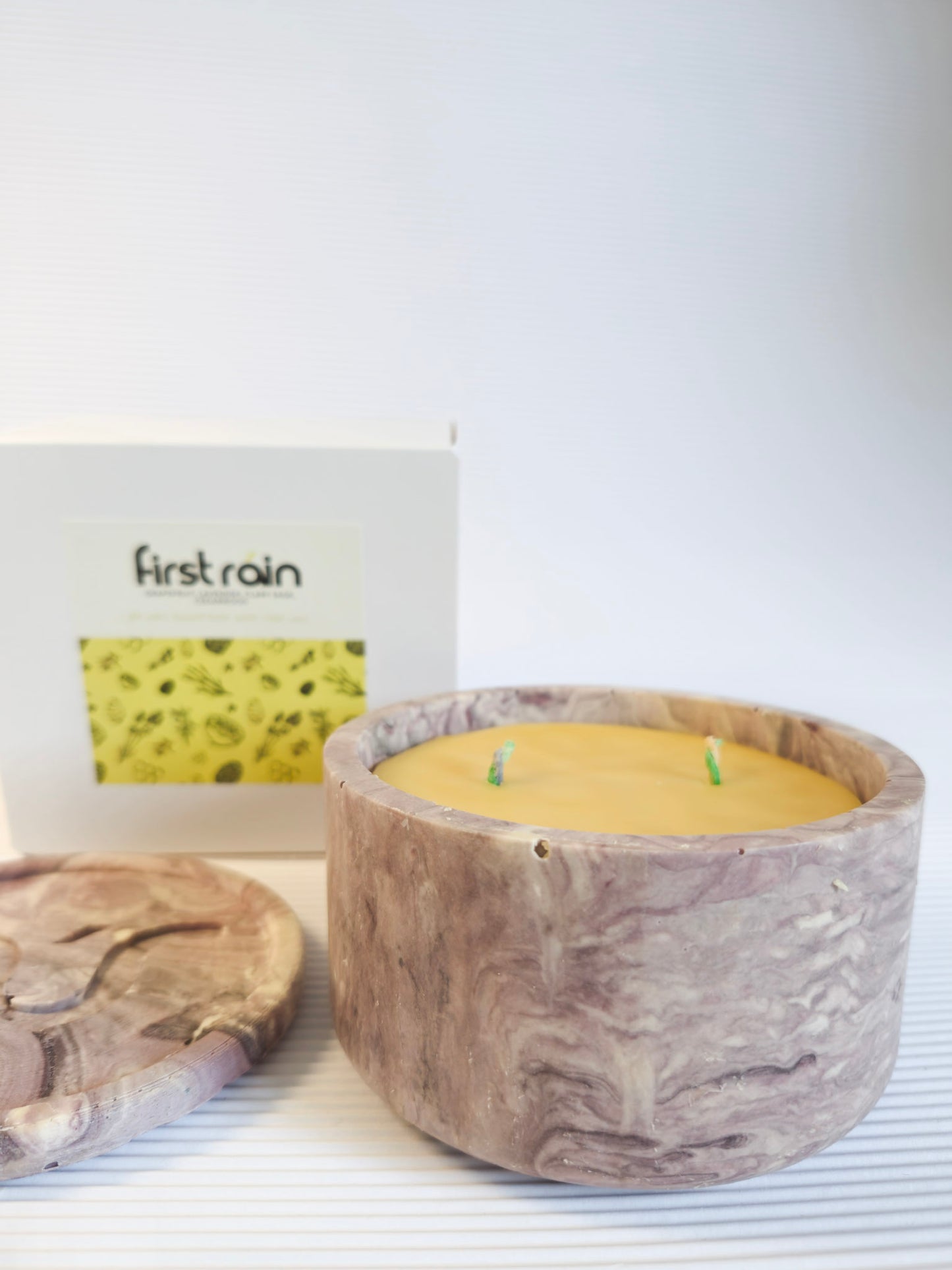 big first rain candle