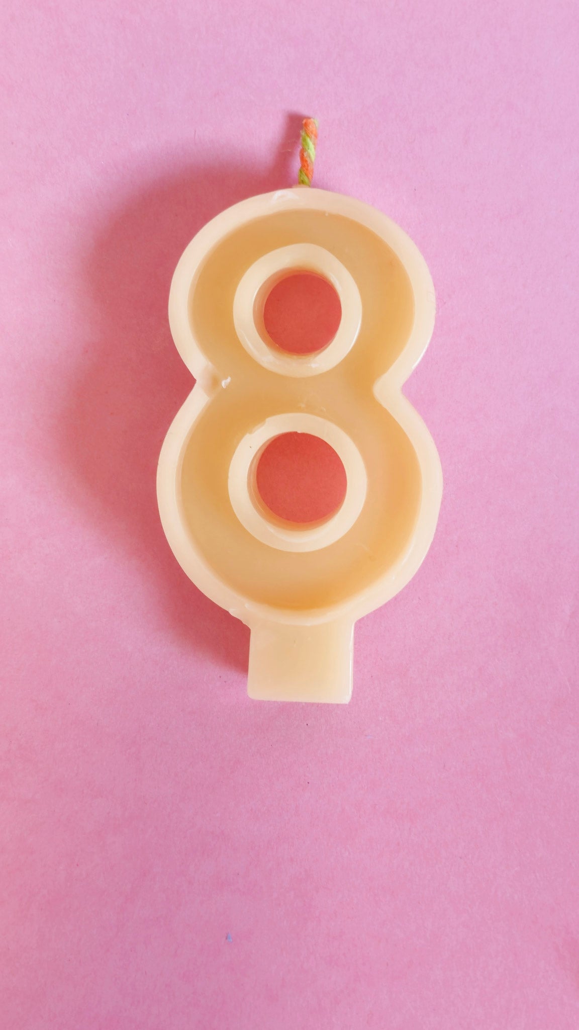 Beeswax Birthday Number Candle - unscented πβ¨